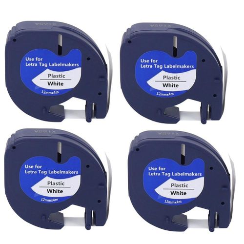 Dymo LetraTag Label Marker Tape Refill 12mm x 4m