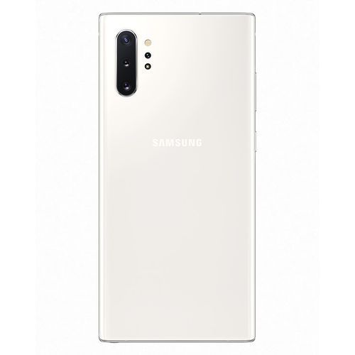 Samsung Galaxy Note10+ - 6.8 بوصة 256 جيجا بايت/12 جيجا بايت ثنائي الشريحة 4G موبايل - أبيض