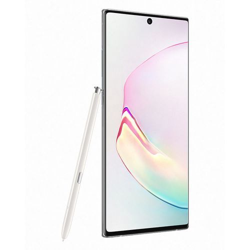 Samsung Galaxy Note10+ - 6.8 بوصة 256 جيجا بايت/12 جيجا بايت ثنائي الشريحة 4G موبايل - أبيض