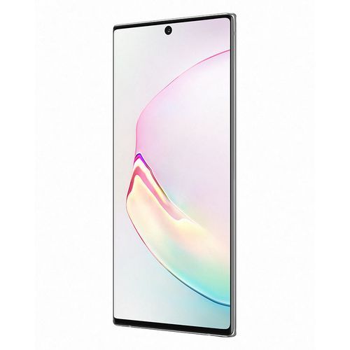 Samsung Galaxy Note10+ - 6.8 بوصة 256 جيجا بايت/12 جيجا بايت ثنائي الشريحة 4G موبايل - أبيض