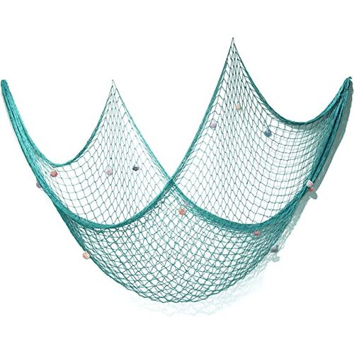 Nautical Fish Net Wall Decor Mediterranean Style Home Decorative