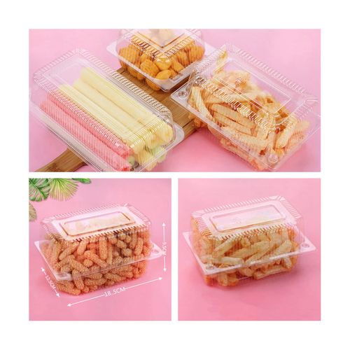 ZENFUN 100 Pack Cake Slice Containers with Stickers, Plastic Clear Cake  Slice Boxes Individual Cheesecake Pie Containers for Cake, Tiramisu,  Mousse, Dessert, Triangle - Yahoo Shopping