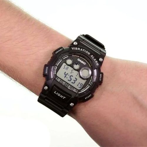 اشتري Casio W-735H-1AVDF Resin Watch - Black في مصر