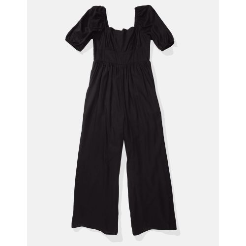 product_image_name-American Eagle-جمبسوت بكم puff بأرجل واسعة - أمريكان إيجل-1