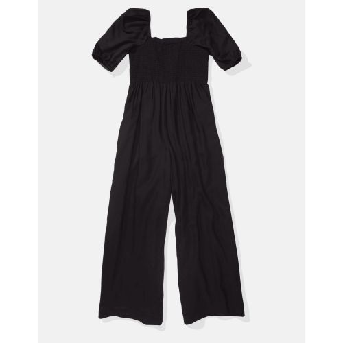 product_image_name-American Eagle-جمبسوت بكم puff بأرجل واسعة - أمريكان إيجل-2