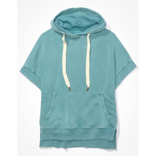Short sleeve 2025 hoodie american eagle