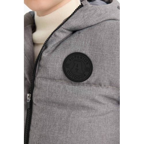 product_image_name-Defacto-Boy Hooded Water Repellent Puffer Jacket-4