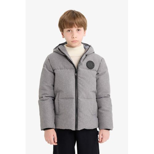 product_image_name-Defacto-Boy Hooded Water Repellent Puffer Jacket-5