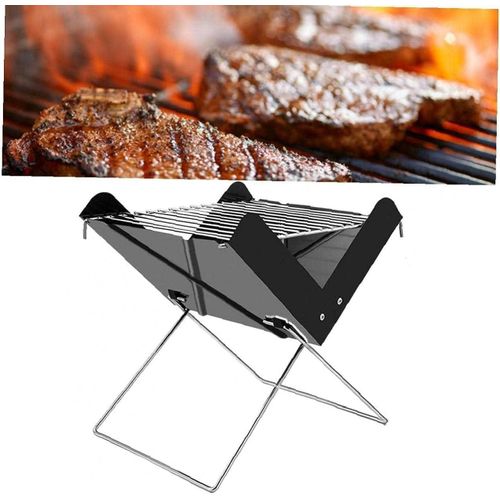 product_image_name-Generic-شواية فحم محمولة وقابلة للطي ، الشواية مصممة خصيصًا لعشاق التخييم و التنزه في الحدائق أو على الشاطئ،توفر لك تجربة طهي سهلة-3