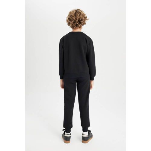 Defacto Boy Regular Fit Knitted Set - Black - image 4