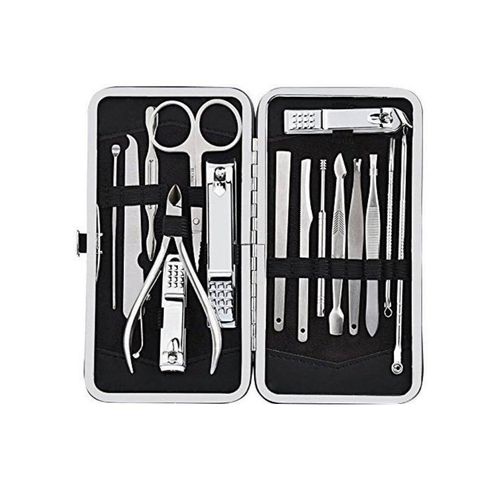 product_image_name-Generic-Rozia 16-Piece Nail Clippers Manicure Pedicure Set-1