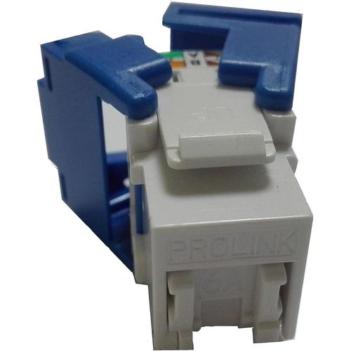 PROLINK CAT6 UTP 1G keystone jack With Shutter