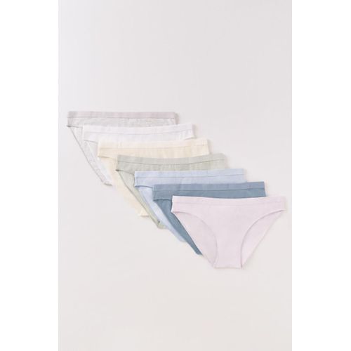 product_image_name-Women Secret-Pack of 7 classic cotton briefs with logo-5