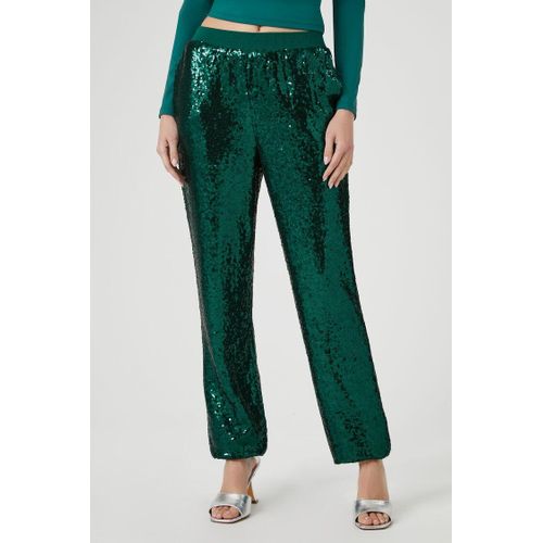 Forever 21 Sequin Mid Rise Ankle Joggers Best Price Online Jumia Egypt
