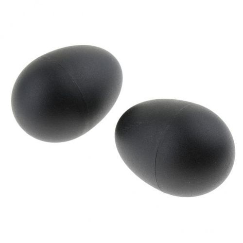 Generic 2X Handcrafted Wooden Egg Shaker Instrument Rattle Toy