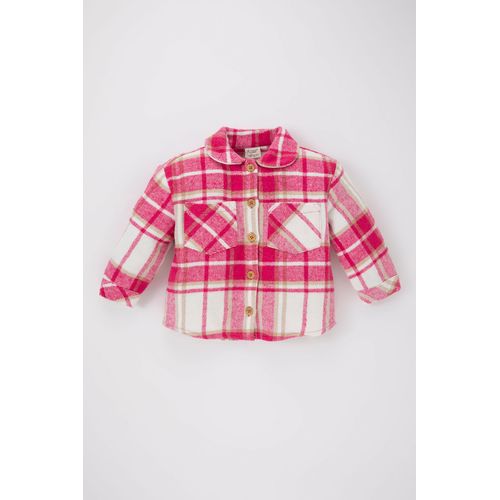 Buy Defacto Babygirl Woven Regular Fit Shirt Neck Long Sleeve Shirt... in Egypt