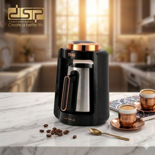 Dsp  ماكينة تحضير القهوة التركية الكهربائية DSP العالمية موديل KA 3178 - image 4