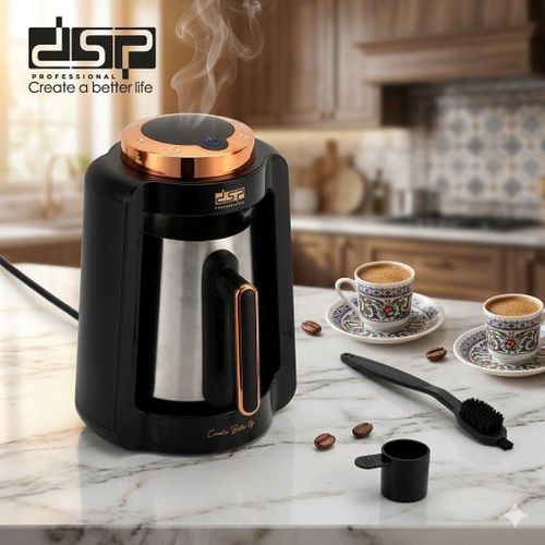 Dsp  ماكينة تحضير القهوة التركية الكهربائية DSP العالمية موديل KA 3178 - image 7