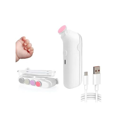 product_image_name-Generic-مبرد أظافر كهربائي للأطفال والرضع - طقم العناية بالأظافر 6 في 1 مع إضاءة LED - آمن وهادئ جداً-1