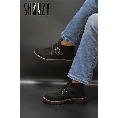 Buy Shoozy Fashionable Boot For Women - Black in Egypt