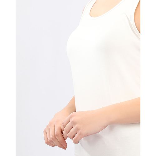 Andora تي شيرت حماله عريضه_أبيض