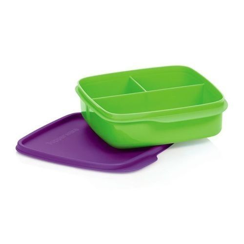 Tupperware Plastic Container- 500 ml, 1.2L 4 pcs, Purple 