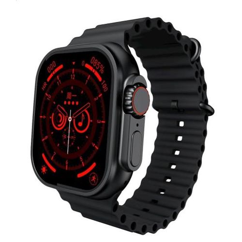 product_image_name-W&O-X9 Ultra Smartwatch - Super AMOLED Screen - (49mm/2.02inch) Full Screen - WearFit Pro - 2 Straps Silicone & Fabric - Compass - ChatGPT ( Black)-1
