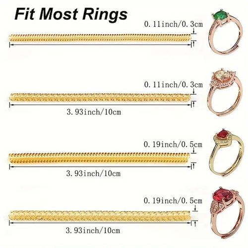 product_image_name-Generic-أداة ضبط حجم الخاتم للحلقات الفضفاضة، مشبك حماية غير مرئي من السيليكون الشفاف، مقاس مناسب لأي حلقة تقريبًا، 4 مقاسات-4