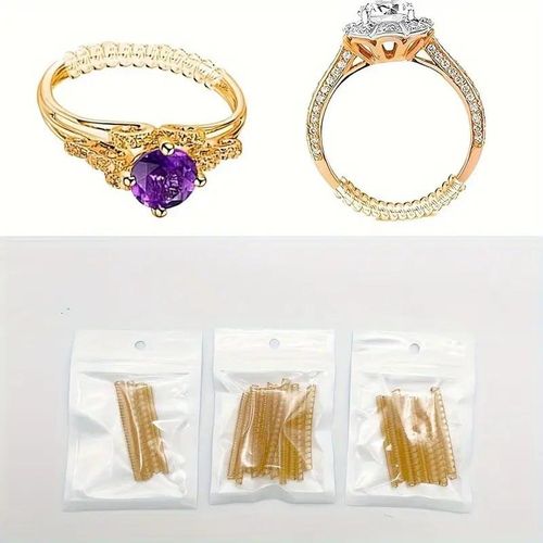 product_image_name-Generic-أداة ضبط حجم الخاتم للحلقات الفضفاضة، مشبك حماية غير مرئي من السيليكون الشفاف، مقاس مناسب لأي حلقة تقريبًا، 4 مقاسات-8