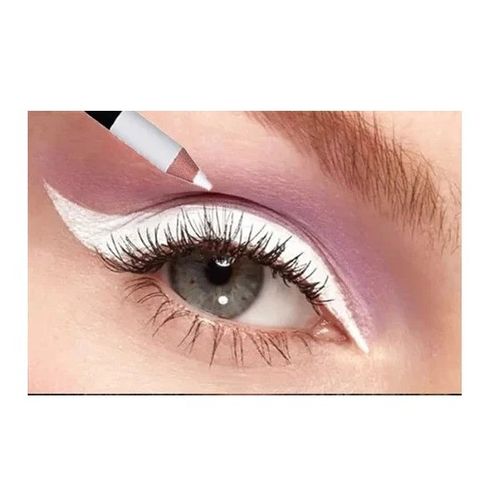 product_image_name-Might Cinema-Eyeliner Pencil Waterproof  -White-3