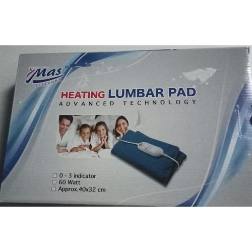 Heating top lumbar pad