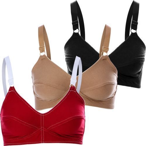 Lasso Set Of (3) Solid Bra 365 - For Women @ Best Price Online