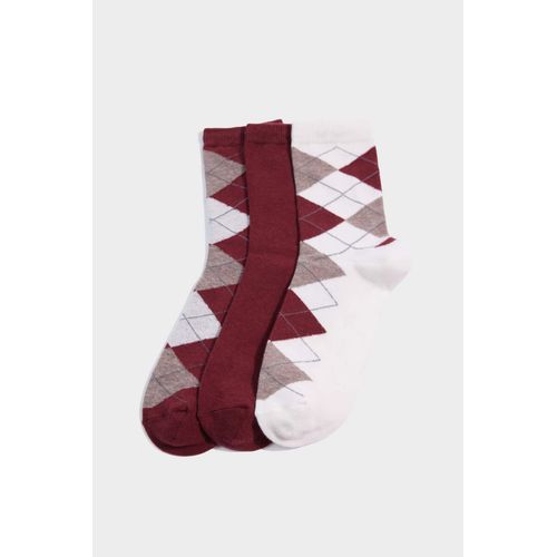 product_image_name-Defacto-شرابات طويلة حريمي قطن - 3 قطع-1