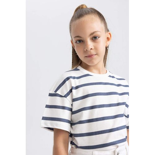 product_image_name-Defacto-Oversize Fit Short Sleeve T-shirt-4