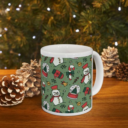 Buy Christmas Holiday Cute Pattern Mug in Egypt