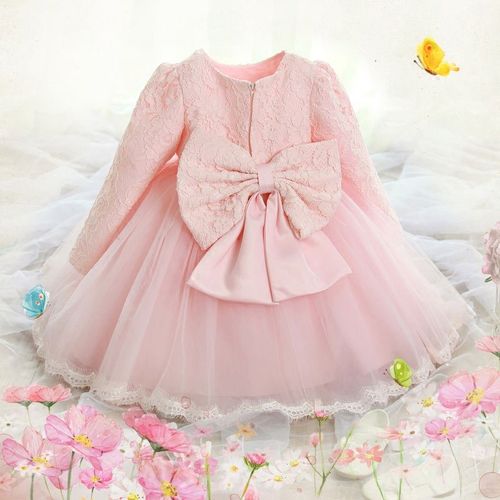 Baby Toddler Girl Princess Party Dress Layered Yellow Dress