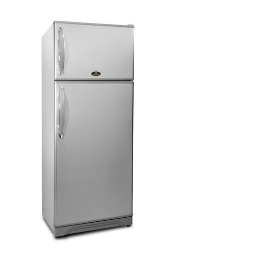 Kiriazi K350/4 - ثلاجة بفريزر علوى - 14 قدم - فضى