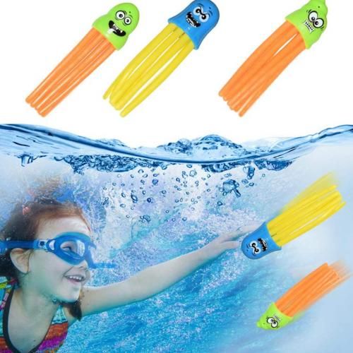 Buy 6Pcs Summer Octopus Underwater  , Diving Toys Diving Game Training For Kids in Egypt