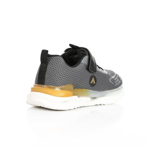 product_image_name-AIRWALK-حذاء رياضي للأولاد بشبك وإغلاق فيلكرو - رمادي وأسود-3
