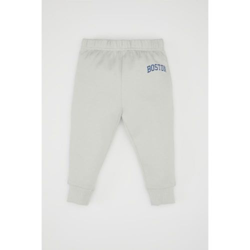 product_image_name-Defacto-Baby Boy Bike Neck Regular Fit Knitted Set - Lt.Grey-3