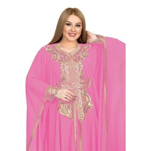 product_image_name-Generic-عباية استقبال و صباحية و مناسبات الخامة شيفون مكونة من 3 قطع , موديل 506 , كاشميري-3