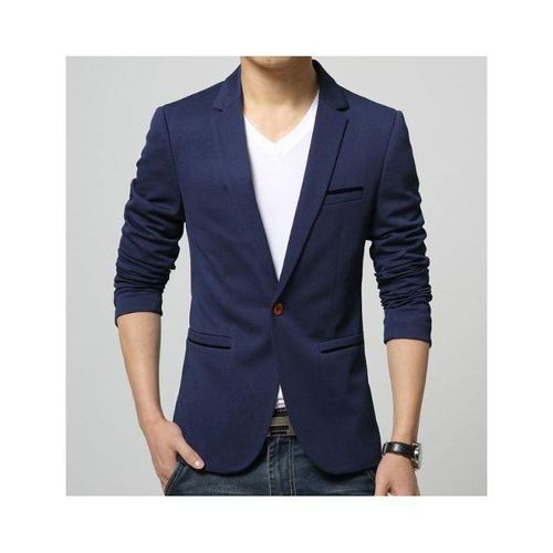 Jinda Men's Slim Fit Suit Jacket Casual Blazer Business Long