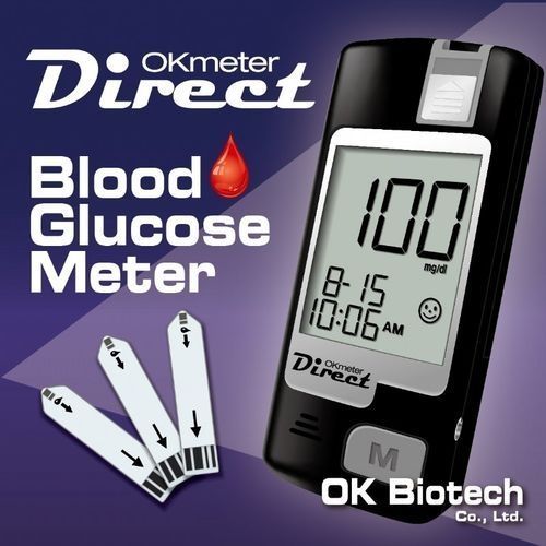 اشتري Direct جهاز قياس نسبة السكر في الدم معه قلم الشك و علبة بها 100 شكاكة و50 شريط وحقيبة في مصر