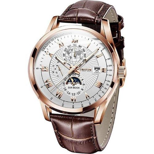 Men's moon phase watches for sale clearance