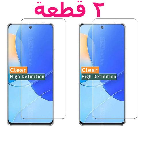 product_image_name-Generic-( Honor X8 ) واقي شاشة زجاج مقوى عالي الدقة لموبايل هونر اكس 8  - 0 - شفاف-1