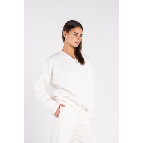 OUTDATED V Oversized Sweatshirt - White - image 2