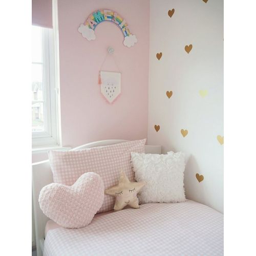 Generic Gold Heart Stickers For Kids Room Decoration-20 Psc - Gold @ Best  Price Online