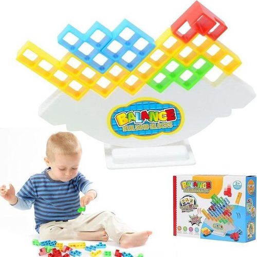 product_image_name-Generic-Tower Balance Game, Decompression Balance Building Blocks, Balance Toy Tower Game for Children Adults Party-1