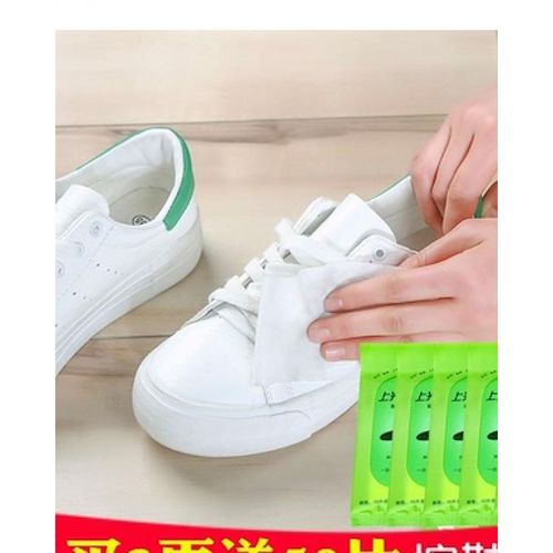 Buy New Portable Wipes Paper Briefcase Cleaning Brightening Leather Shoes in Egypt
