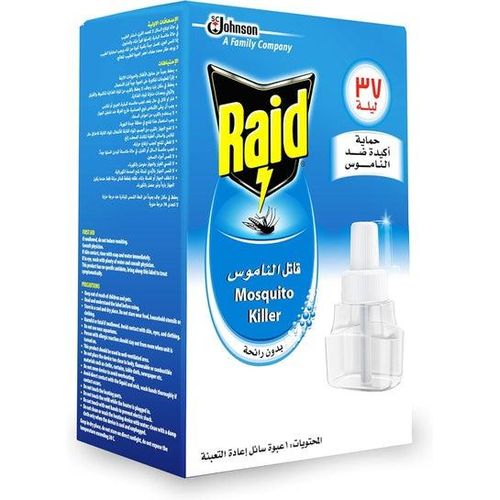 Raid Liquid Mosquito Repellent Refill, 41Ml